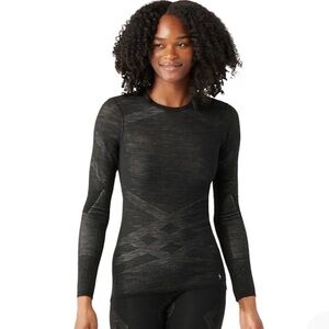 Smartwool Women's Intraknit Thermal Merino Base Layer Crew Medium